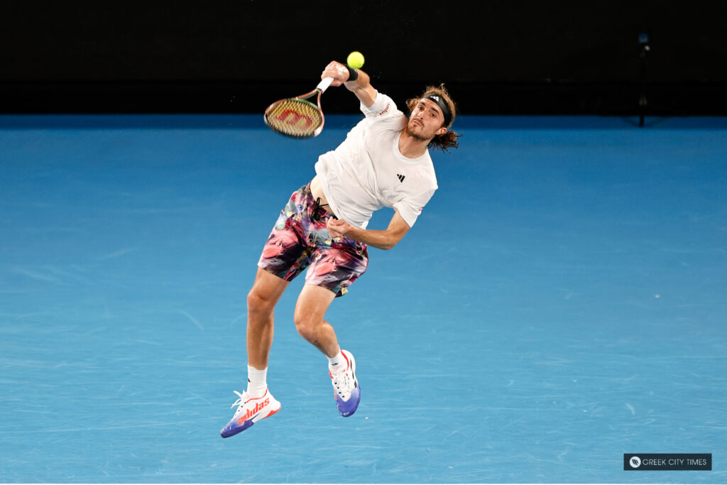 ATP Rome Stefanos Tsitsipas Makes A Winning Start Against Borges