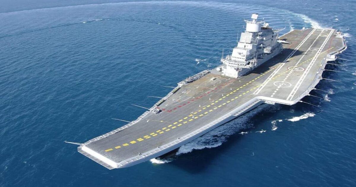 Eyeing China Indias Two Aircraft Carriers To Lead Navies From 50