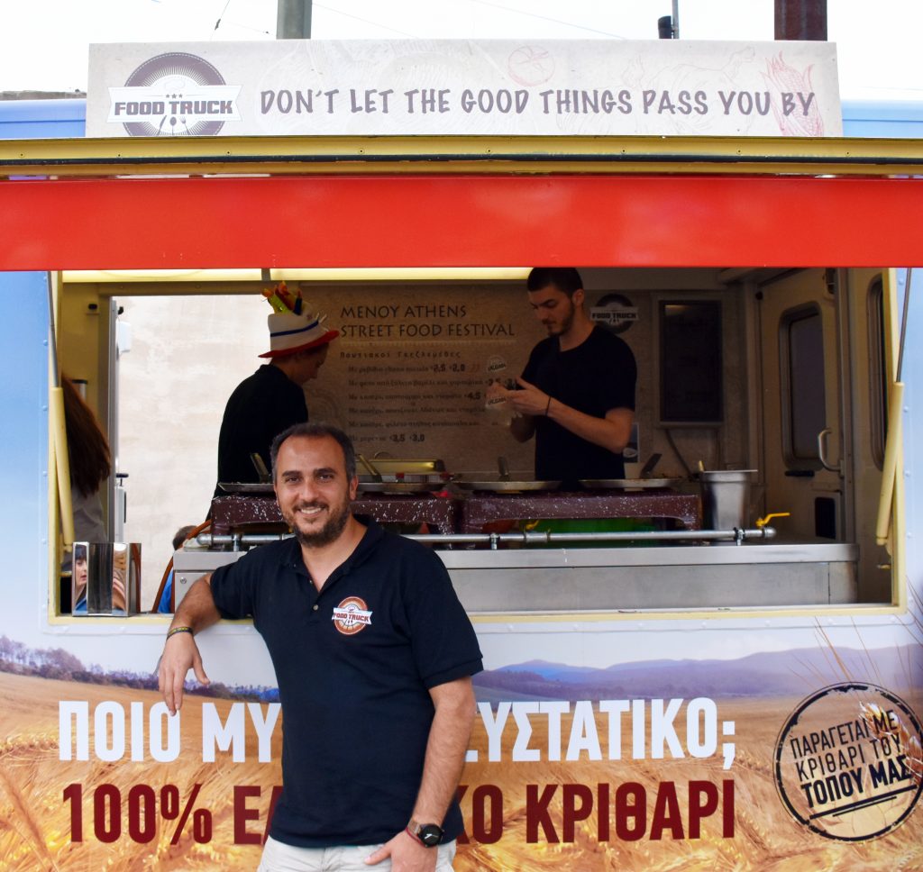 Georgios Glinos established the mobile ‘Food Truck