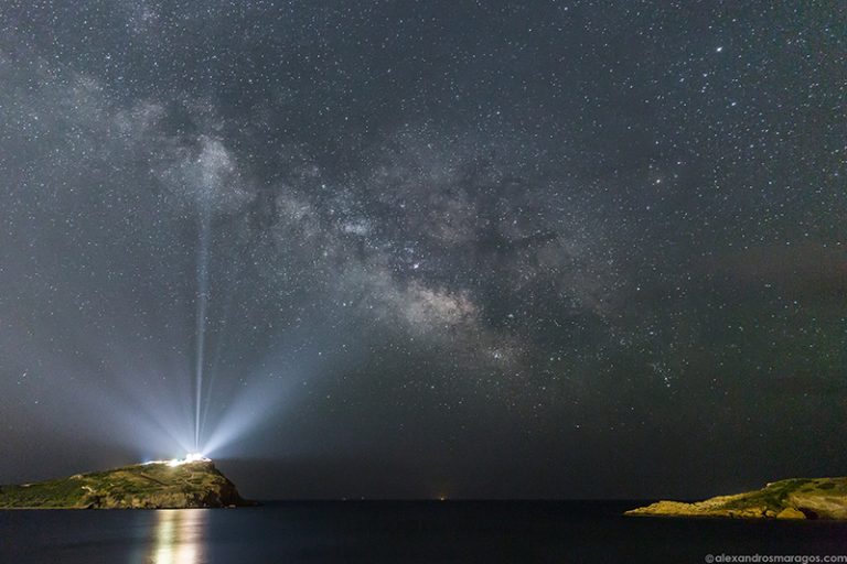 Photographing the Milky Way Over Greece