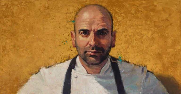 Portrait of George Calombaris wins Archibald Packer Prize 2016