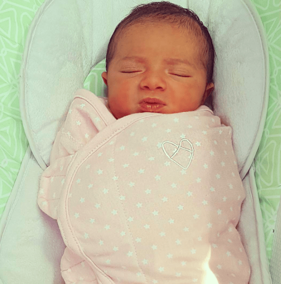 Kalomira gives birth to beautiful baby Girl