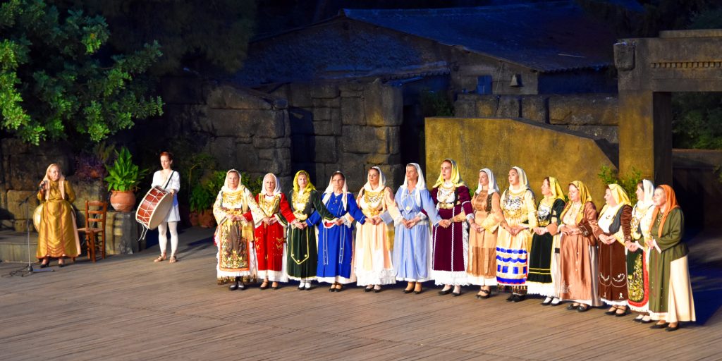 Greek Dancing at Dora Stratou Theatre photo by Why Athens City Guide