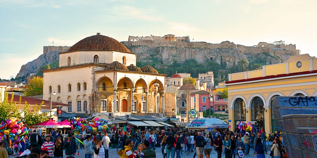 Monastiraki Square photo by Why Athens City Guide