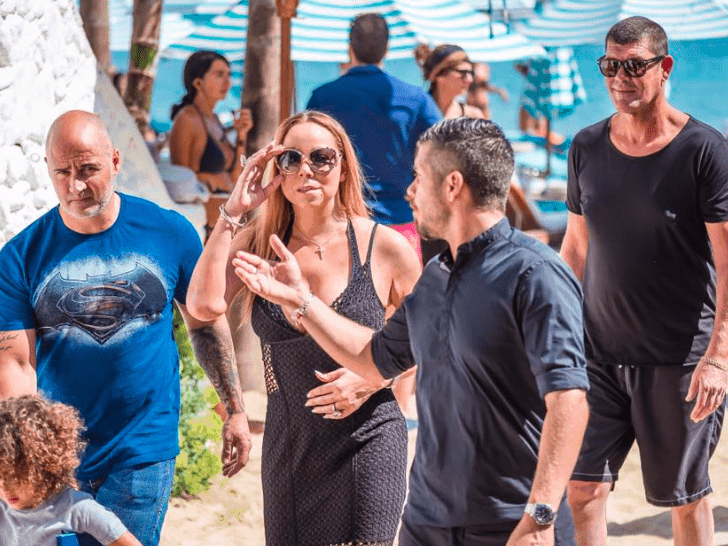 Mariah Carey & James Packer holiday in Mykonos