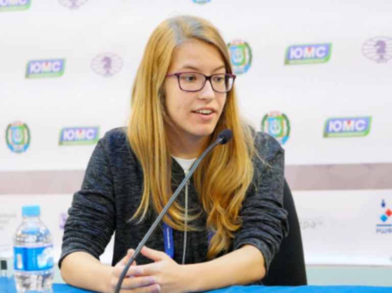 Stavroula Tsolakidou Girls U18 World chess champion