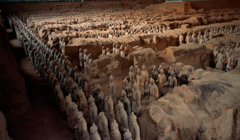 Greeks may have helped build China's famous Terracotta Army