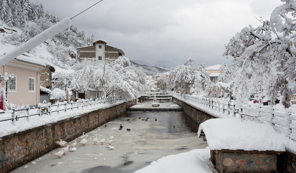 winter in Greece