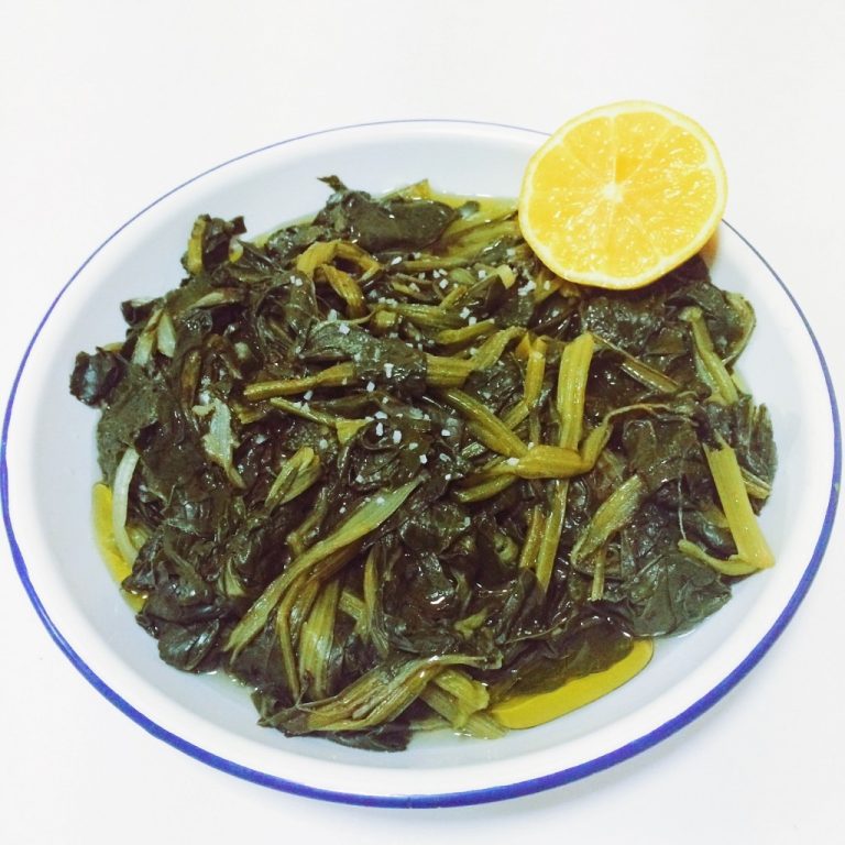 Horta- Greek boiled leafy greens