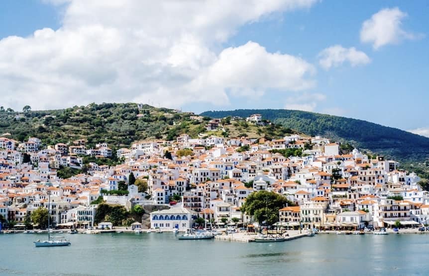 Picture perfect Skopelos Town