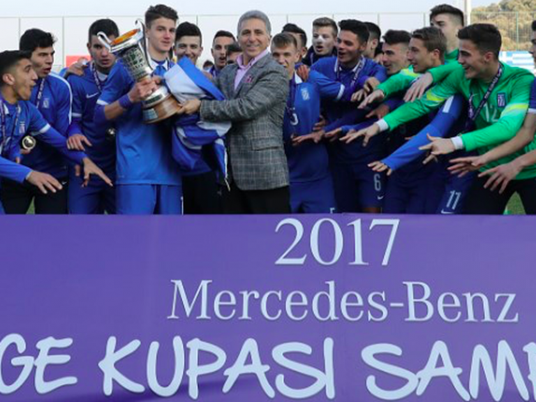 Greece U-17 team beats Turkey to win Aegean Cup