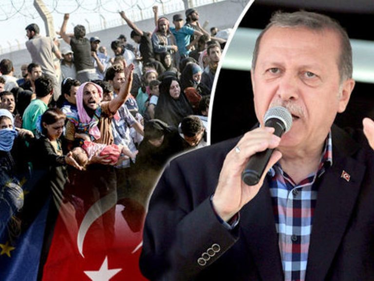 Turkey threatens Europe with 15,000 refugees a month via Greece