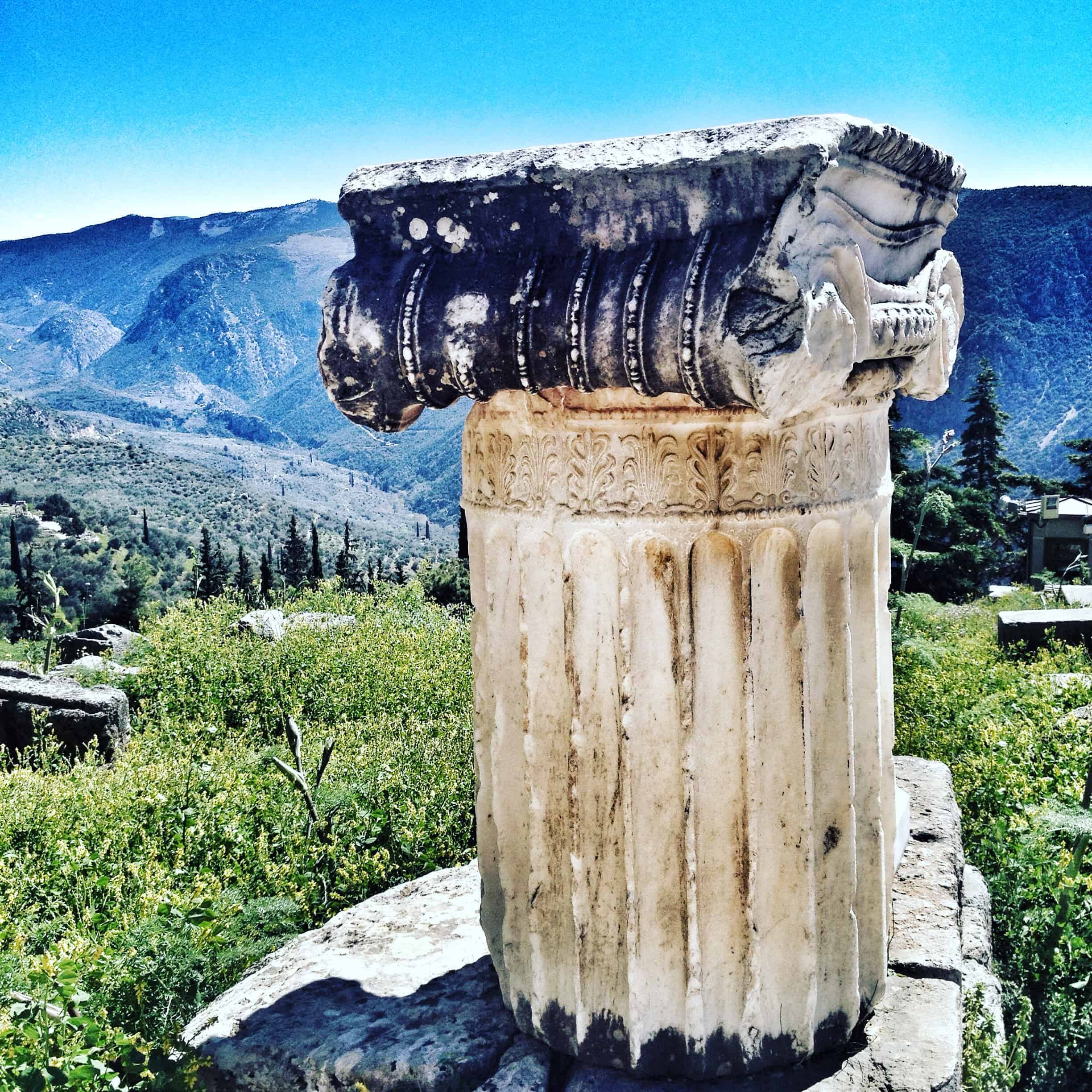 Column of Delphi