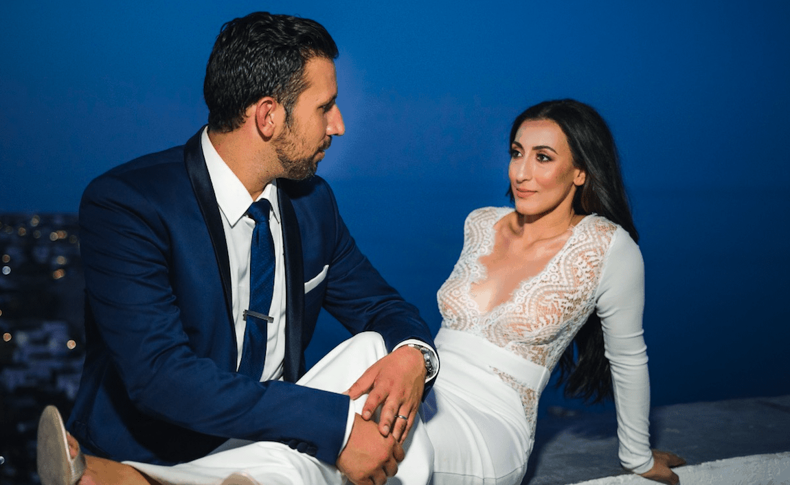 Marianna & George's stunning wedding in Skyros 10