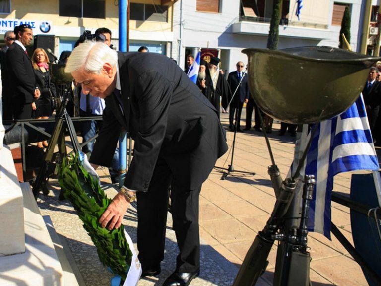 Greek President calls for peace with Turkey at event for Chios Ottomon massacre