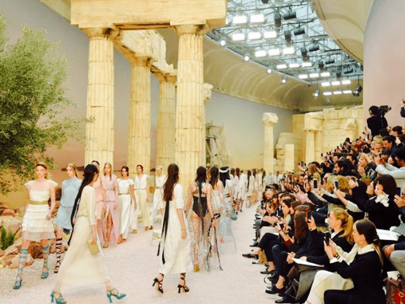 Chanel Celebrates Ancient Greece In Paris For Resort 2018 – Greek City Times