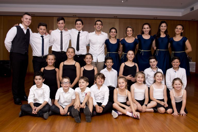 Young teacher with true passion for Greek dance