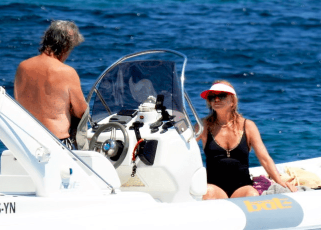 Hollywood couple Goldie Hawn & Kurt Russell holiday on Skiathos 2