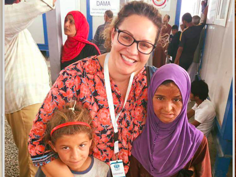 Greek Australian nurse a beacon of hope around the world