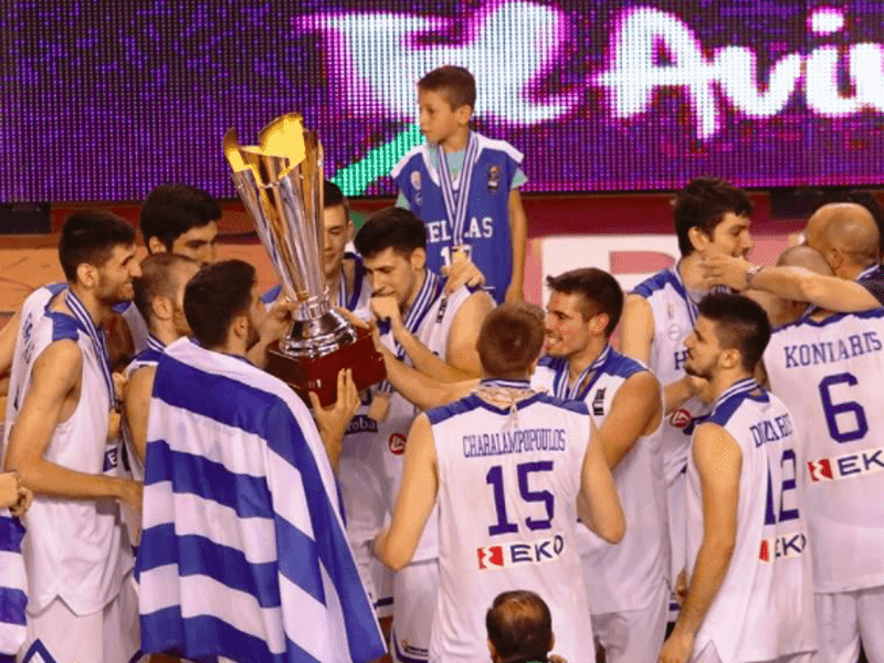Greece’s Youth Basketball Team Wins FIBA U20 European Championship 1