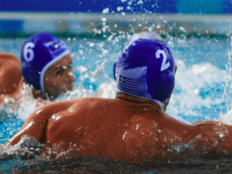 Greece Under 20 Waterpolo team beats Spain & makes it into semi finals of World Championships 12