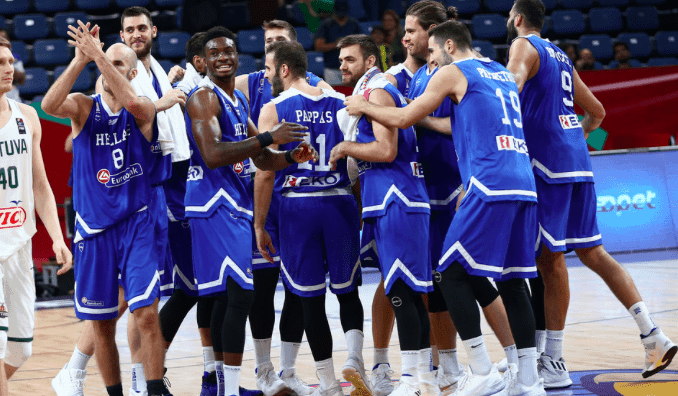 Greece stuns Lithuania and makes it into Quarterfinal of Eurobasket 1