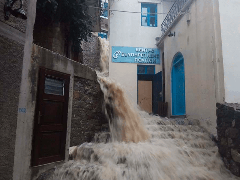 Samothrace declares state of emergency after severe flooding 12