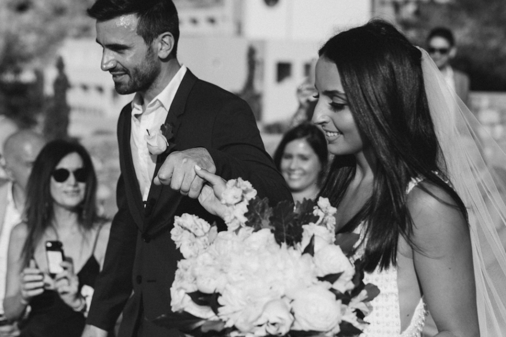 Paulina and Anastasi's stunning Greek island wedding