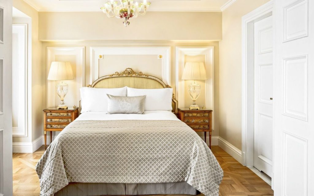 Executive Grand Suite Bedroom King George Hotel Athens Greece