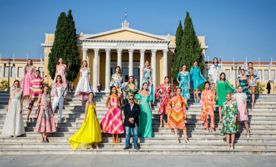 Vassilis Zoulias Stunning Collection Presented In Athens