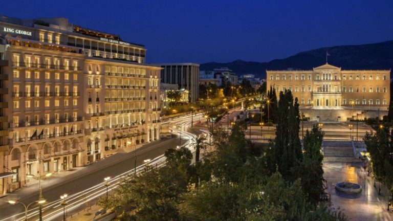 Athens’ historic King George Hotel bought by Greek company Lampsa SA