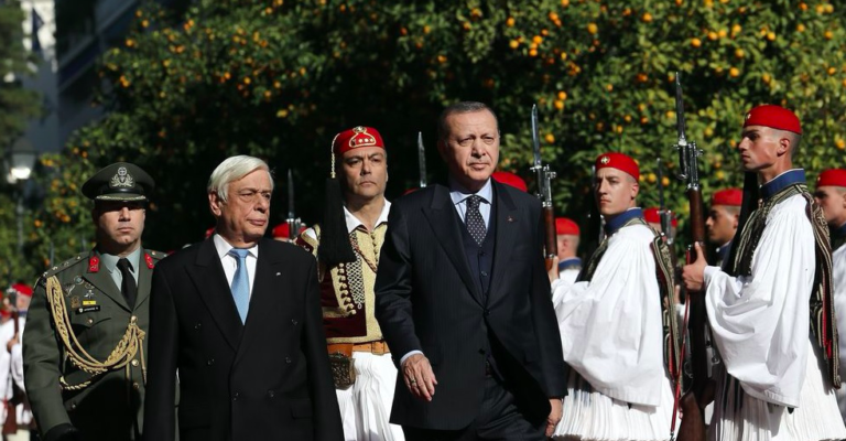 Erdogan visits Athens