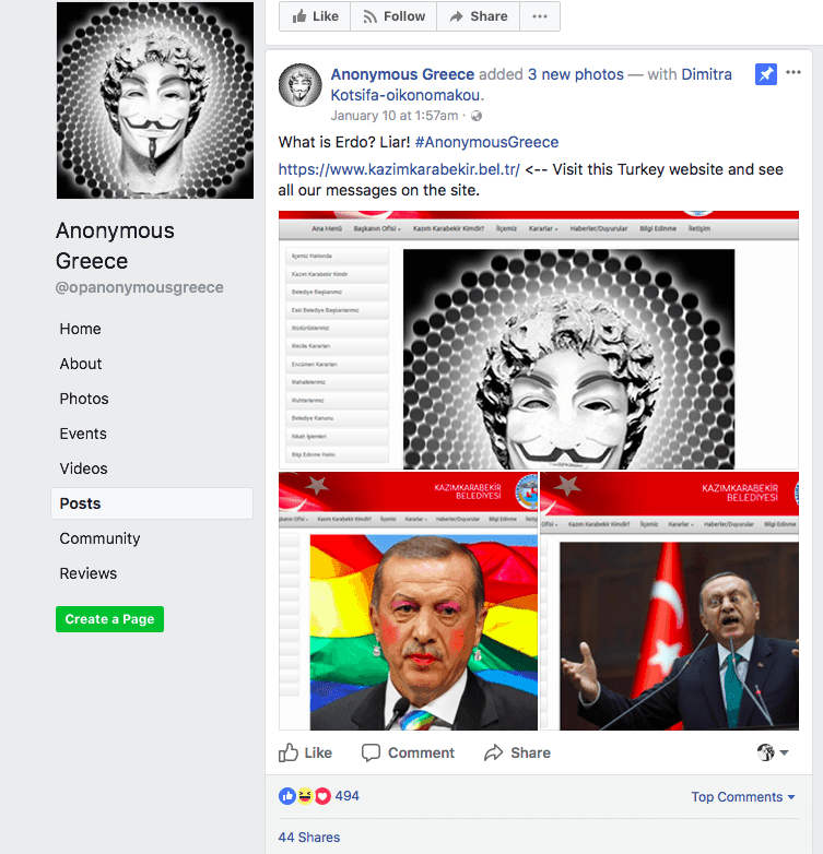 Erdogan cyber hacking
