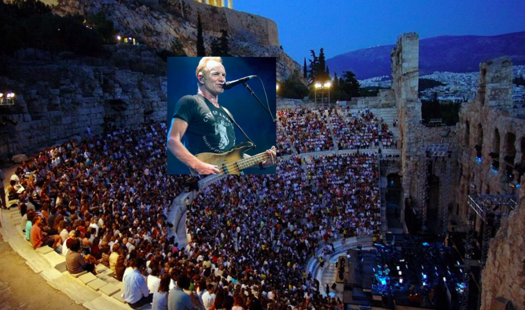 Sting at Acropolis