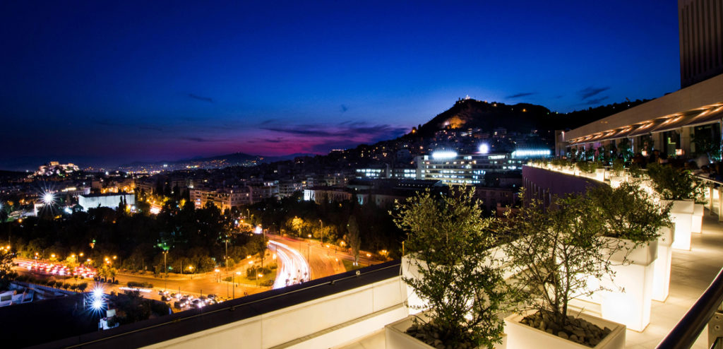 Galaxy Bar In Athens, One Of The World's Top 10 Rooftop Bars