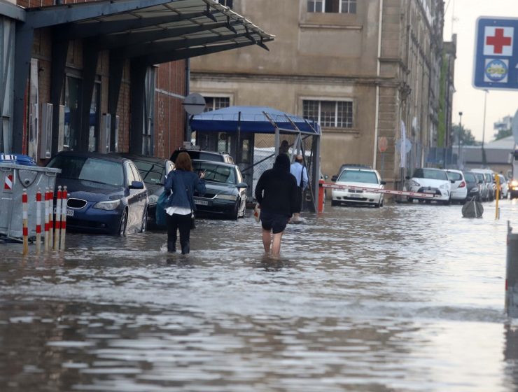 Thessaloniki flash floods