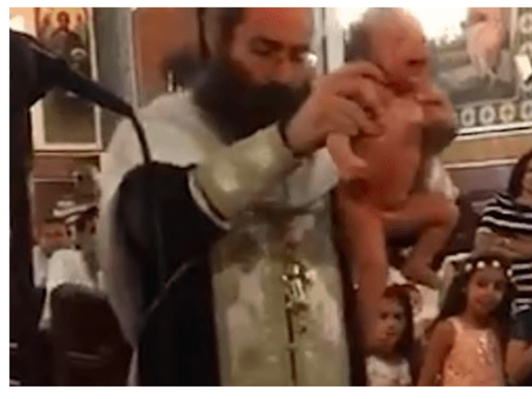 Archdiocese of Australia and Britain confirm 'violent' Baptism Video is not Greek Orthodox