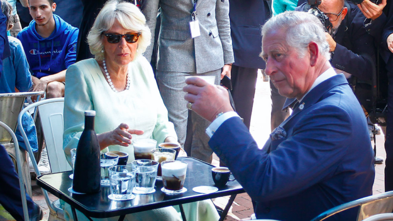 “We are all Greeks” says Prince Charles as he embraces his Greek ties