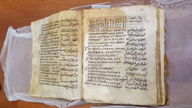 Manuscript St Catherine's Monastery