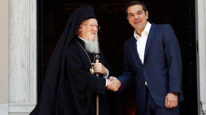 Greek PM Ecumenical Patriach