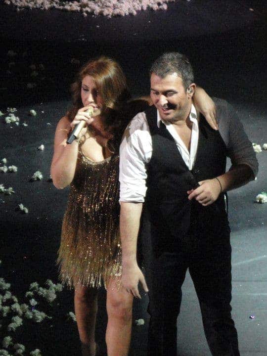 Elena Paparizou and Antonis Remos