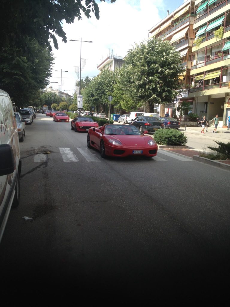 Ferraris in Greece