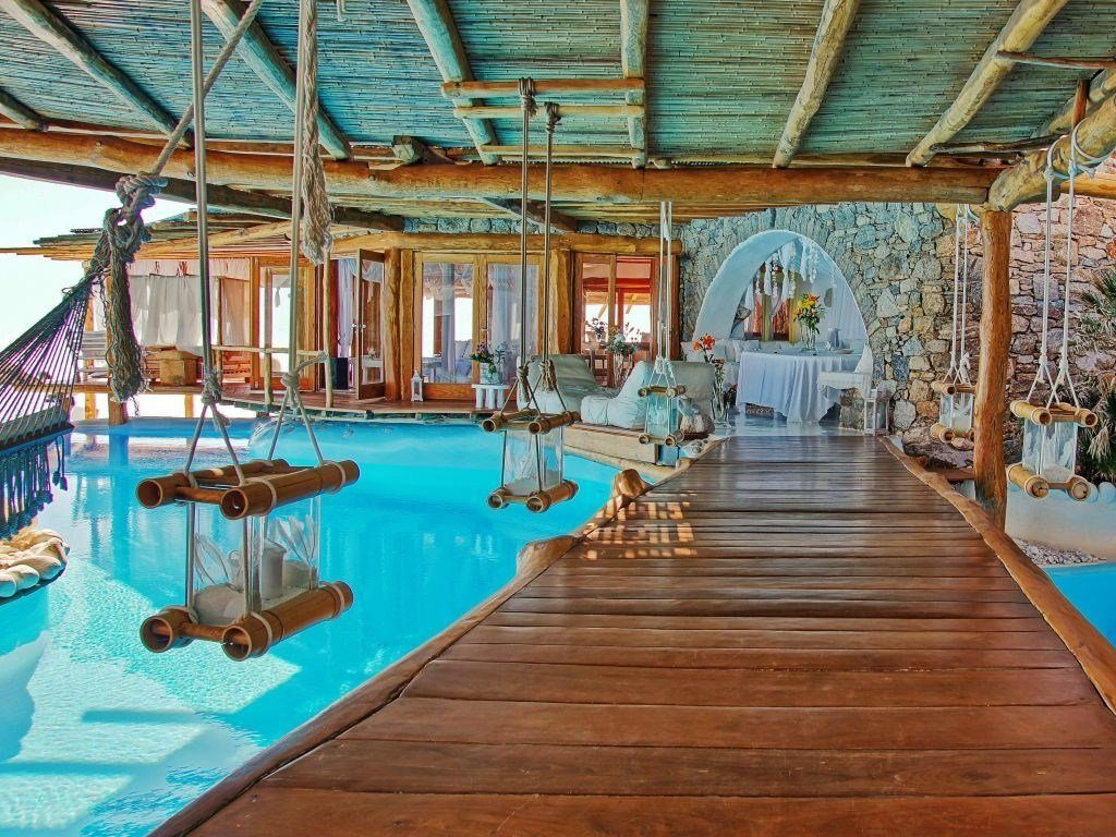 Mykonos pool