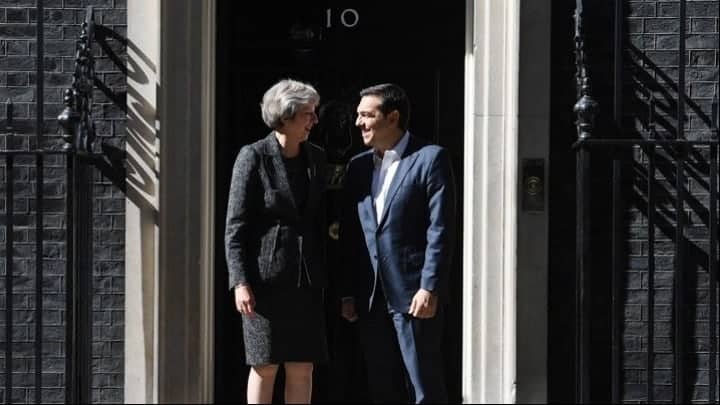 Greek and British PM