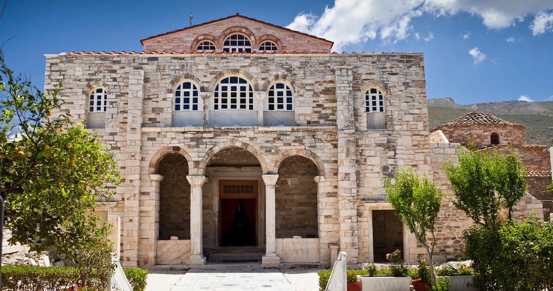 The Holy Monastery of Panagia Ekatontapiliani in Paros