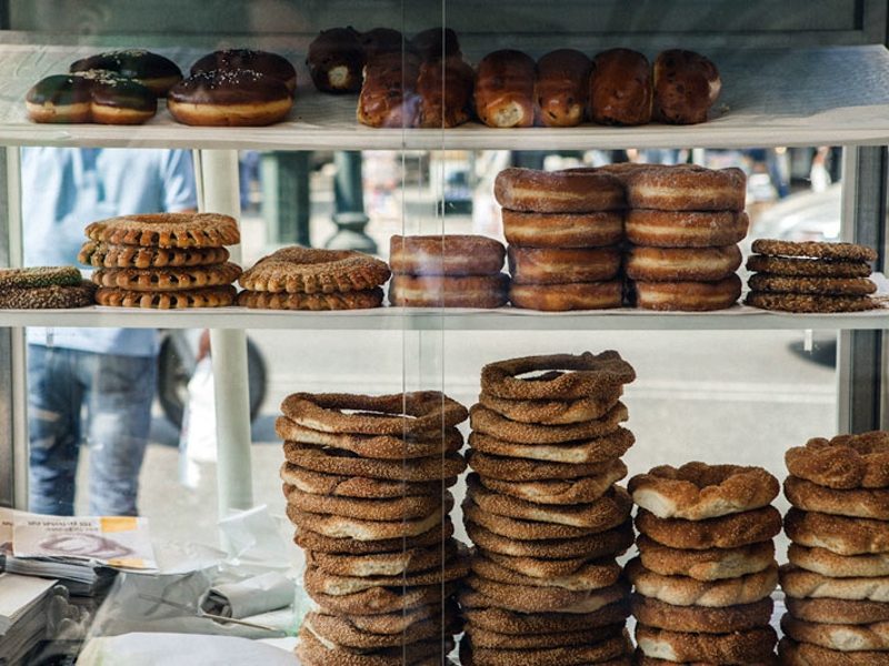 The Greek Koulouri is a street-food staple in Athens