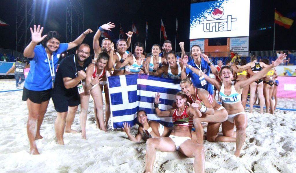 Greece win hand ball championship final
