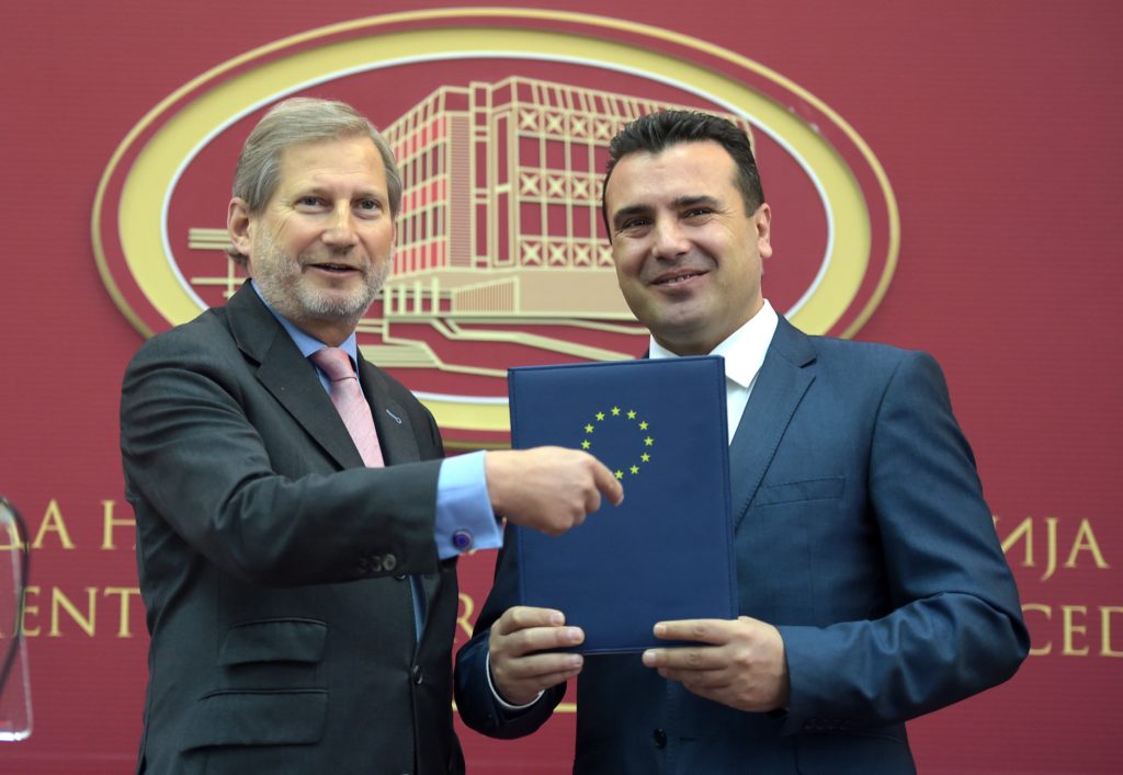 Zoran Zaev EU