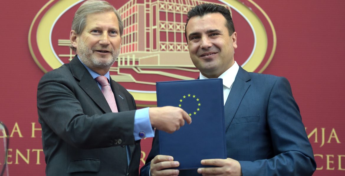 Zoran Zaev EU