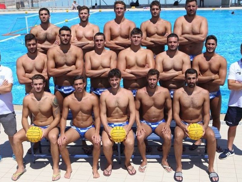 Greek men water polo team